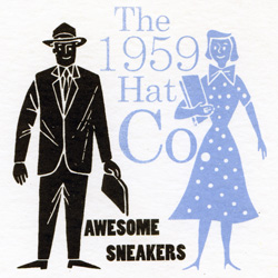 The 1959 Hat Company: Awesome Sneakers
