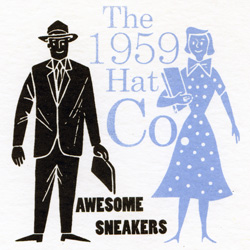 The 1959 Hat Company: Awesome Sneakers The 1959 Hat Company: Awesome Sneakers