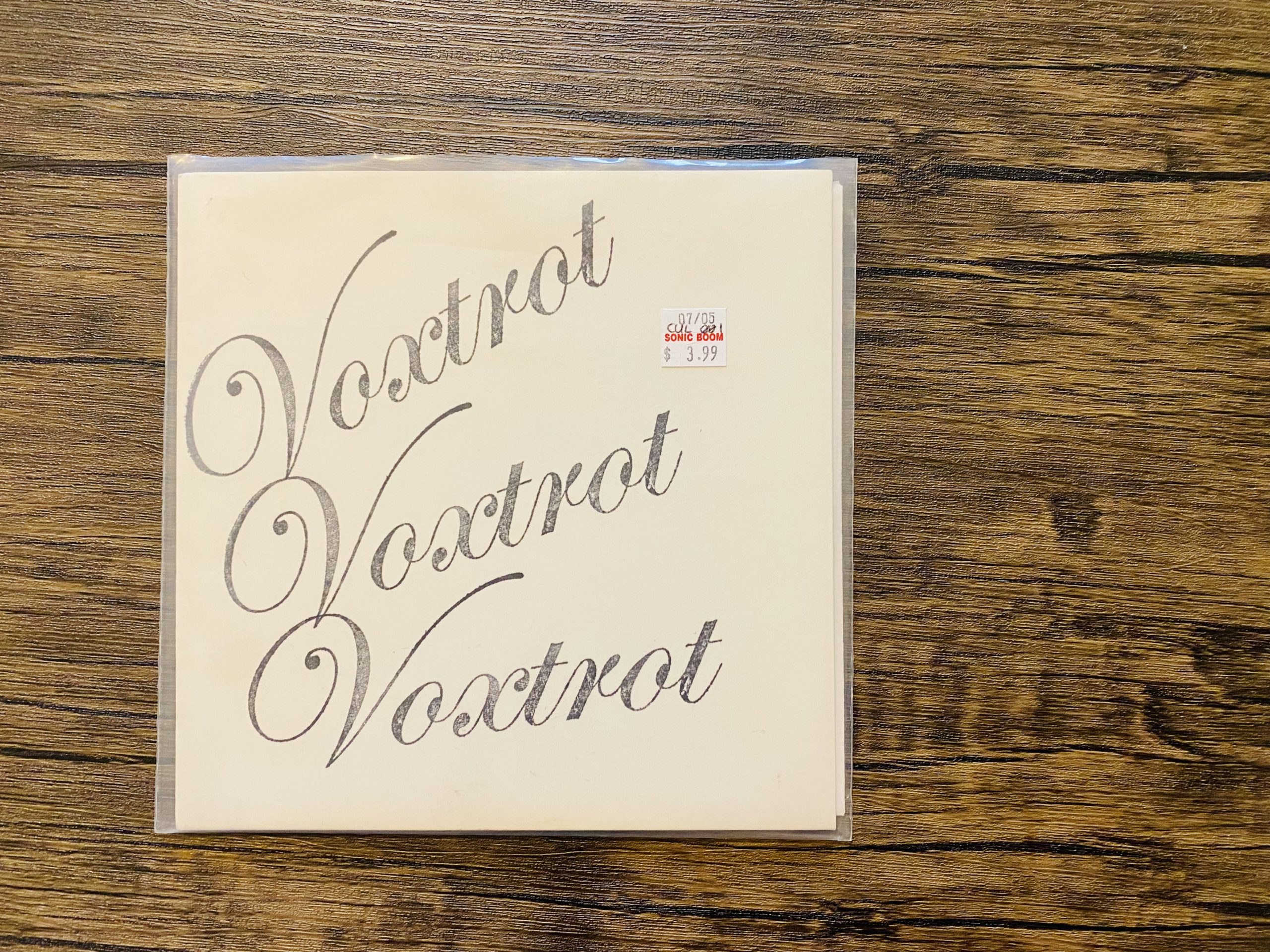 Voxtrot Start of Something 7-Inch Single