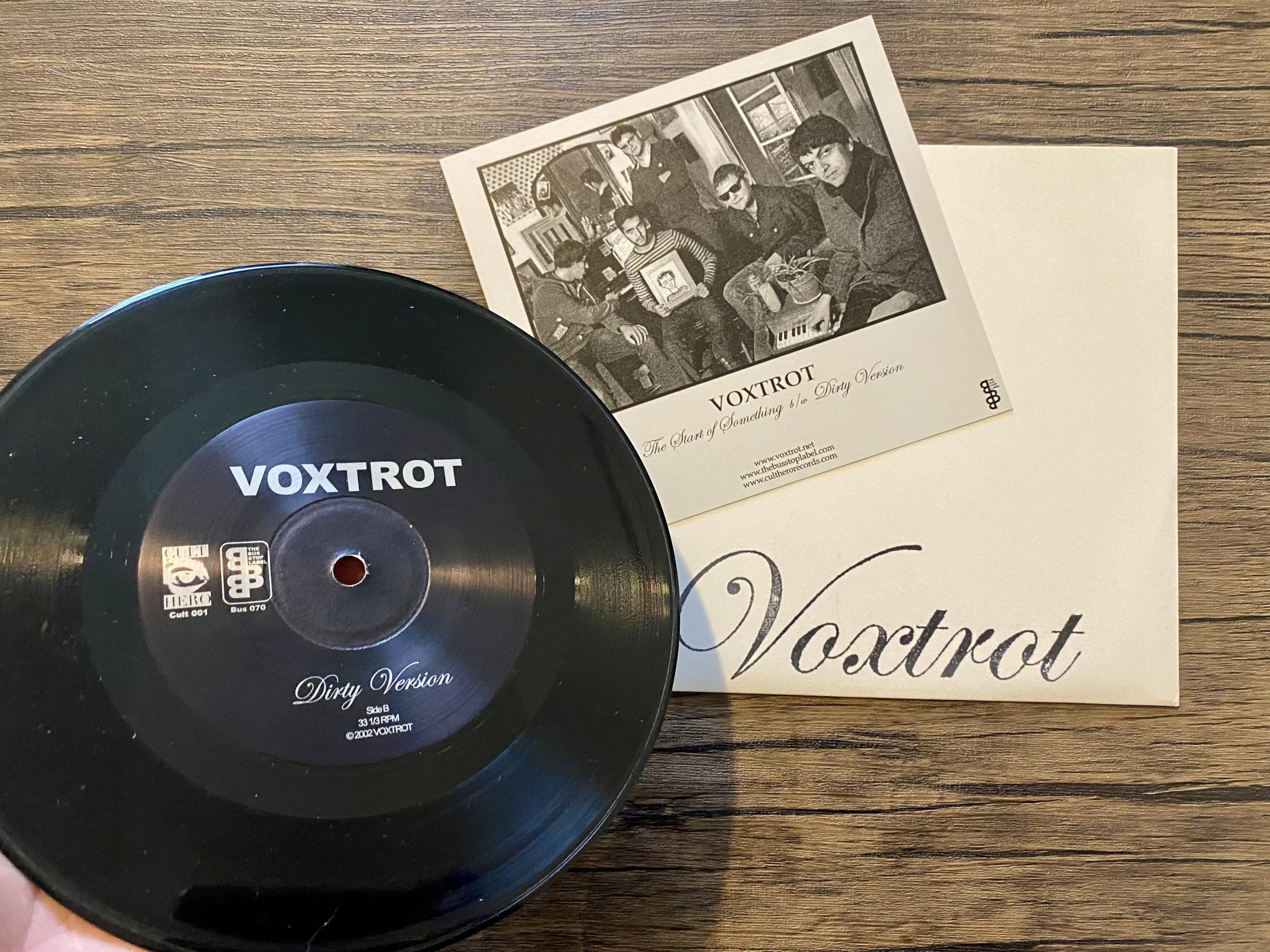 Voxtrot Start of Something Single Unboxed