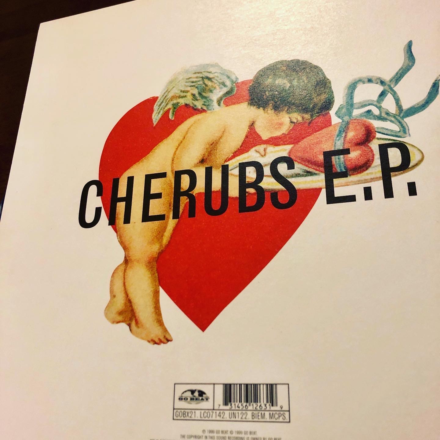 Arab Strap Cherubs EP Back Cover