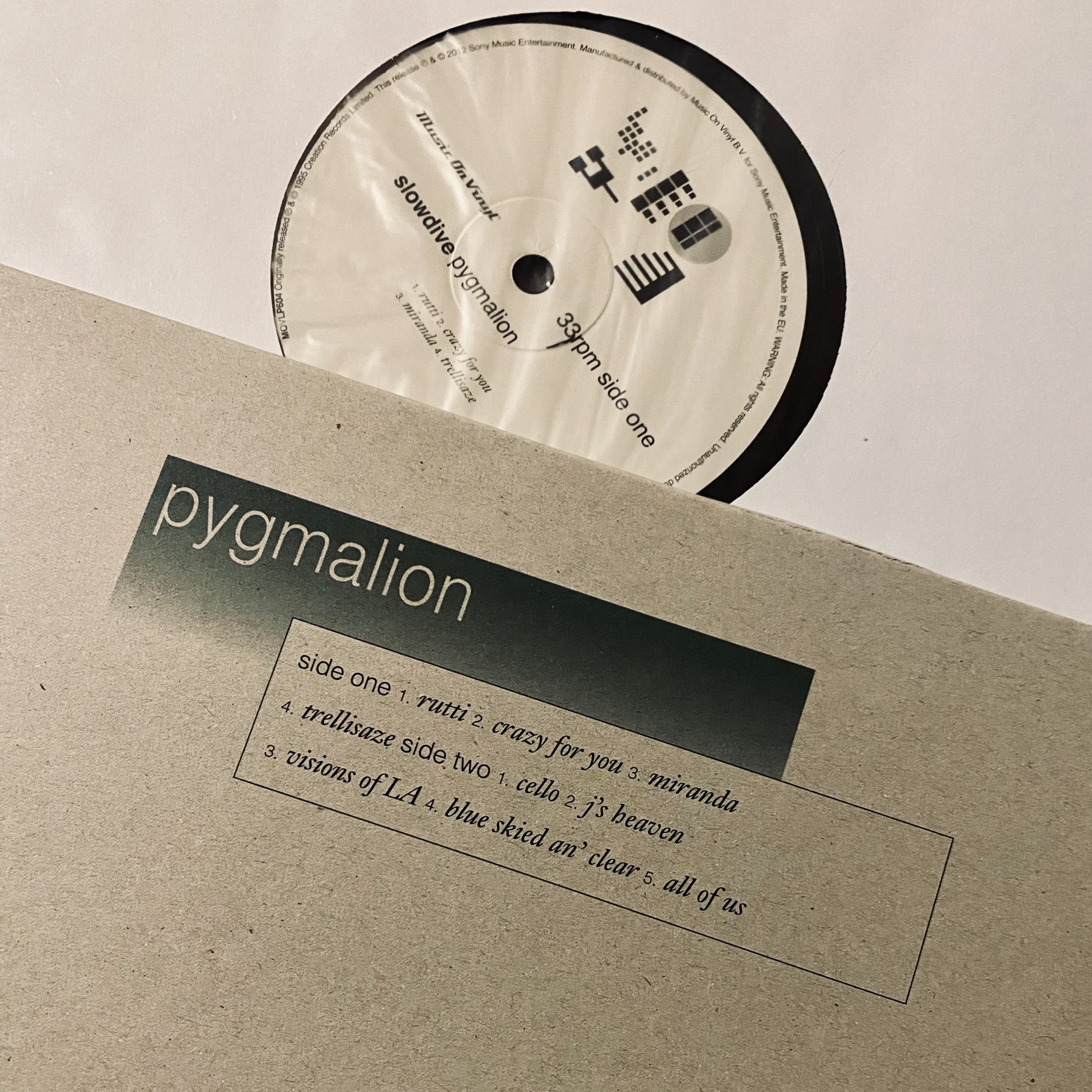 おしゃれ Slowdive Pygmalion Just For A Day レコード